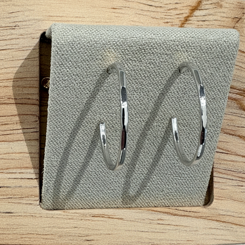 Hellenic Hoops Silber – Display