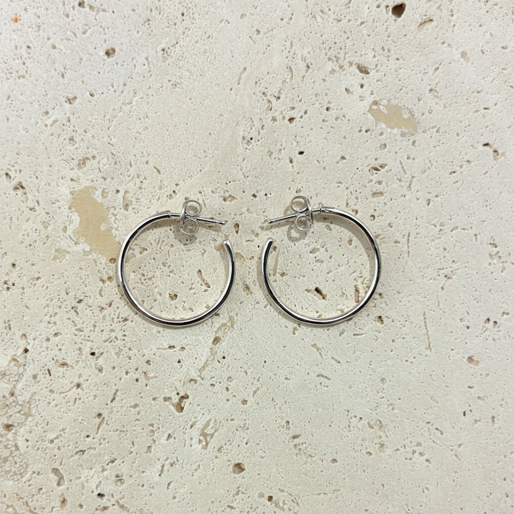Hellenic Hoops Silber – Terrazzo