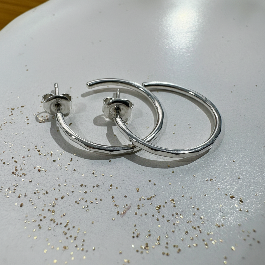 Hellenic Hoops Silber – Keramik
